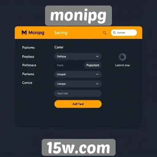 Avaliação da interface do usuário do Monipg