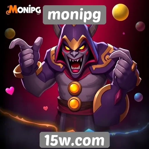 Variedade de jogos disponíveis no monipg